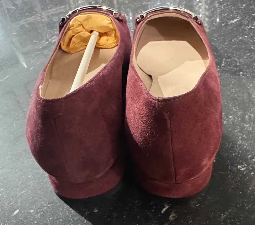 👠 Ballerines Tod’s en cuir bordeaux – élégance intemporelle ✨ – photo 5
